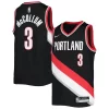 Incantevole Versatile C.J. McCollum Portland Trail Blazers Nike Youth 2021/22 Diamond Swingman Jersey Icon Edition Black