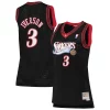 Prestigioso Allen Iverson Philadelphia 76ers Women's 2000/01 Hardwood Classics Swingman Jersey Black