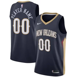 Accattivante Pratico New Orleans Pelicans Nike Swingman Custom Jersey Navy Icon Edition