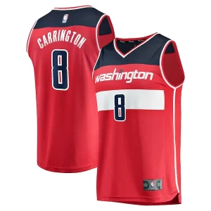Raffinato Carlton Carrington Washington Wizards Fast Break Replica Player Jersey Icon Edition Red