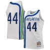 Fantastico Pete Maravich Atlanta Hawks 1970/71 Hardwood Classics Swingman Jersey White