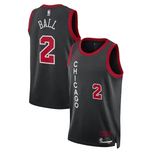 Fantastico Lonzo Ball Chicago Bulls Nike Unisex 2023/24 Swingman Jersey Black City Edition