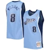 Cool Deron Williams Utah Jazz 2001/02 Hardwood Classics Swingman Jersey Blue
