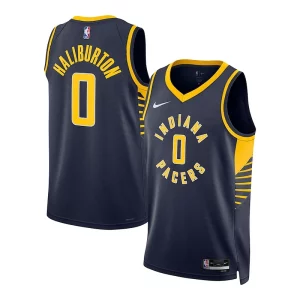 Gorgeous Sofisticato Moderno Tyrese Haliburton Indiana Pacers Nike Unisex Swingman Jersey Association Edition Navy