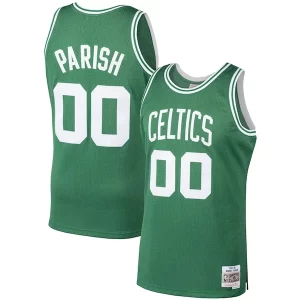 Delizioso Classico Robert Parish Boston Celtics 1985/86 Hardwood Classics Swingman Jersey Kelly Green