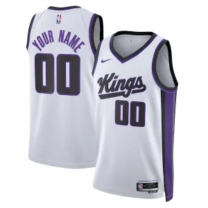 Raffinato Sacramento Kings Nike Unisex Swingman Custom Jersey Association Edition White