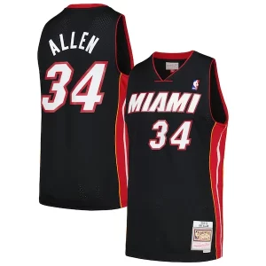 Raffinato Lussuoso Fascinante Ray Allen Miami Heat 2012/13 Hardwood Classics Swingman Jersey Black