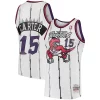 Meraviglioso Vince Carter Toronto Raptors 1998/99 Hardwood Classics Swingman Jersey White/Purple