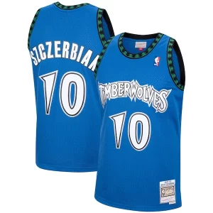 Comodo Gorgeous Classico Wally Szczerbiak Minnesota Timberwolves 2001/02 Hardwood Classics Swingman Jersey Blue