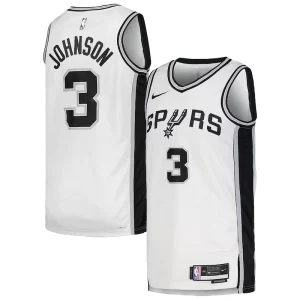 Versatile Eccezionale Keldon Johnson San Antonio Spurs Nike Unisex Swingman Jersey Association Edition White