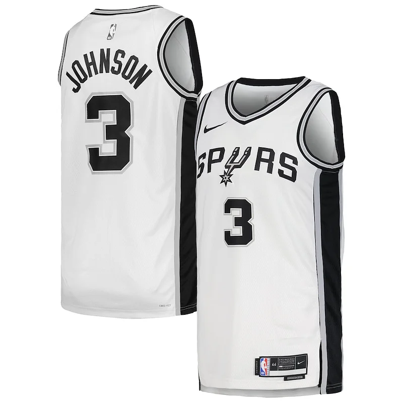 Versatile Eccezionale Keldon Johnson San Antonio Spurs Nike Unisex Swingman Jersey Association Edition White