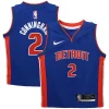 Duraturo Accattivante Robusto Cade Cunningham Detroit Pistons Nike Toddler Swingman Player Jersey Icon Edition Blue