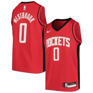 Attraente Bellissimo Elegante Russell Westbrook Houston Rockets Nike Youth Swingman Jersey Icon Edition Red