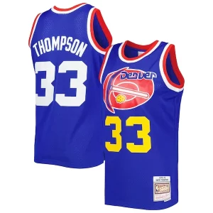 Lussuoso Raffinato David Thompson Denver Nuggets Hardwood Classics 1975/76 Swingman Jersey Royal