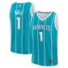 Elegante Comodo Resistente LaMelo Ball Charlotte Hornets Fast Break Replica Player Jersey Icon Edition Teal