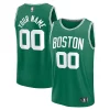 Attraente Boston Celtics Fast Break Custom Jersey Icon Edition Kelly Green/White/Black
