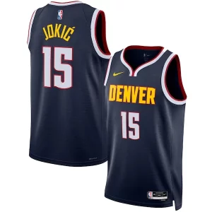 Resistente Prestigioso Nikola Jokic Denver Nuggets Nike Unisex Swingman Jersey Icon Edition Navy