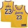 Prestigioso Eccezionale Splendido LeBron James Los Angeles Lakers Nike Preschool Dri FIT Swingman Player Jersey Icon Edition Gold