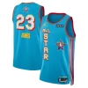 Elegante LeBron James Jordan Brand Unisex 2025 NBA All Star Game Swingman Player Jersey Light Blue