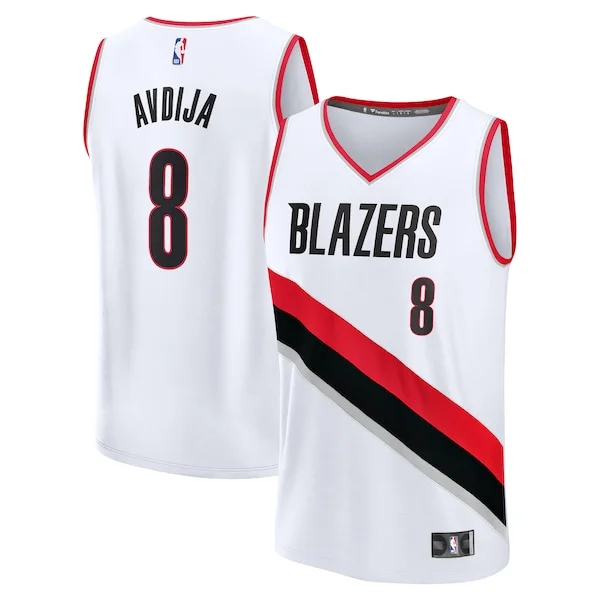 Delizioso Moderno Deni Avdija Portland Trail Blazers Fast Break Replica Player Jersey Association Edition White