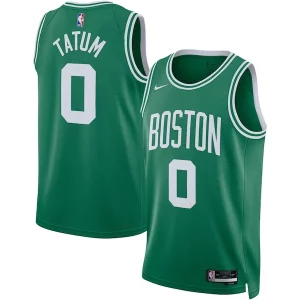 Trendy Fascinante Jayson Tatum Boston Celtics Nike Unisex Swingman Jersey Icon Edition Kelly Green