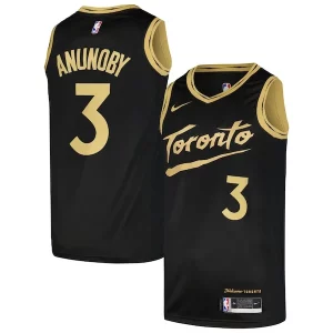 Meraviglioso OG Anunoby Toronto Raptors Nike Swingman Player Jersey City Edition Black