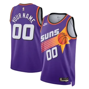 Eccezionale Versatile Phoenix Suns Nike Unisex 2022/23 Custom Swingman Jersey Classic Edition Purple