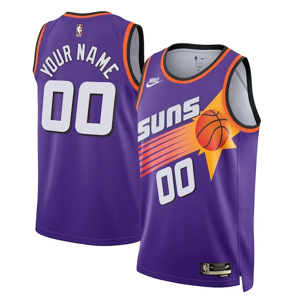 Eccezionale Versatile Phoenix Suns Nike Unisex 2022/23 Custom Swingman Jersey Classic Edition Purple