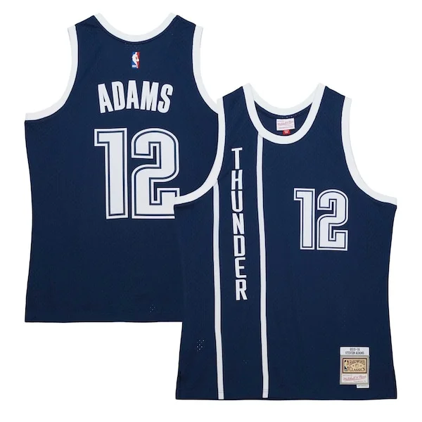 Prestigioso Versatile Classico Steven Adams Oklahoma City Thunder 2015/16 Hardwood Classics Alternate Swingman Jersey Navy