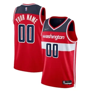 Ottimo Washington Wizards Nike 2021/22 Diamond Swingman Custom Jersey Icon Edition Red